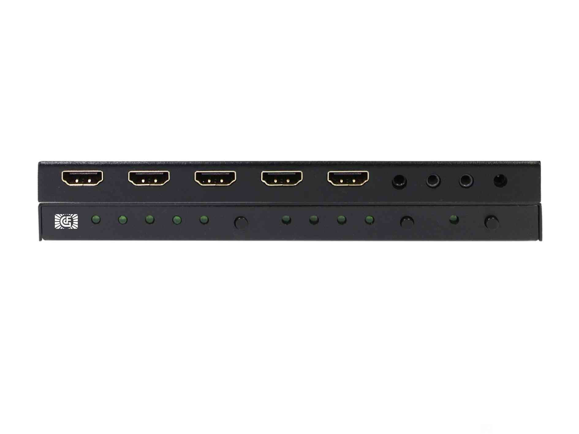 HDMI4進1路音頻分離自動鏈路備份切換器