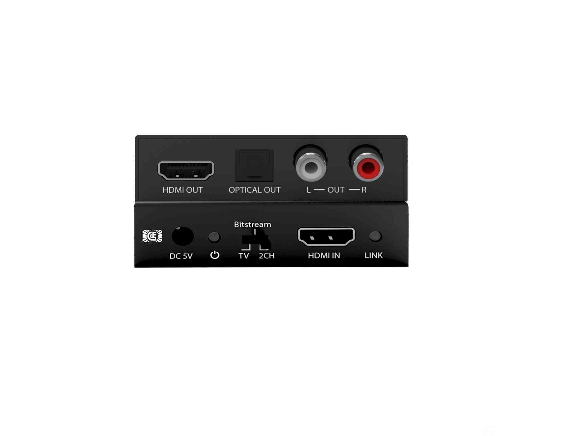 HDMI帶混縮音頻分配器4K 60HZ帶RCA