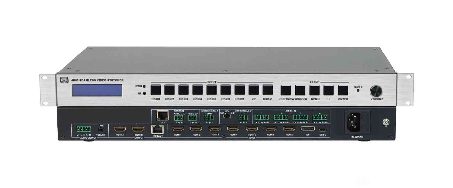 8進(jìn)3出 4K60無縫分割器